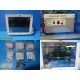 Philips Intellivue MP70 Critical Care Monitor W/ MMS Module & NEW Leads ~ 36844
