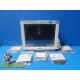 Philips MP70 Neonatal Patient Monitor W/ M3001A MMS Module & NEW Leads ~ 36873
