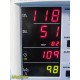 Mindray Datascope Accutorr Plus Monitor (SpO2 Nellcor) W/ Patient Leads ~ 36858