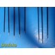 8X Richard Wolf Assorted Laparoscopic Forceps (Scissor, Grasper, Punches) ~36327
