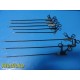 8X Richard Wolf Assorted Laparoscopic Forceps (Scissor, Grasper, Punches) ~36327