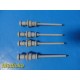 Richard Wolf Assorted Laparoscopic Sheaths & Trocars (5mm ID/WL 55/95mm) ~ 36893