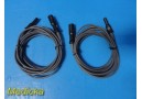 2X Richard Wolf 8108.031 HF (High Frequency) Bipolar Connecting Cable 10ft~36898
