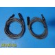 2X Richard Wolf 8108.031 HF (High Frequency) Bipolar Connecting Cable 10ft~36898