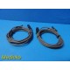2X Richard Wolf 8108.031 HF (High Frequency) Bipolar Connecting Cable 10ft~36898