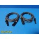 2X Richard Wolf 8108.031 HF (High Frequency) Bipolar Connecting Cable 10ft~36898