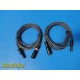2X Richard Wolf 8108.031 HF (High Frequency) Bipolar Connecting Cable 10ft~36898