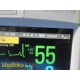 2008 Philips Intellivue MP30 Monitor W/ MMS Module & Patient Leads ~ 36875