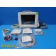 2008 Philips Intellivue MP30 Monitor W/ MMS Module & Patient Leads ~ 36875