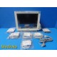 2011 Philips MP70 Patient Monitor W/ MMS+Print Modules & NEW Leads ~ 36877