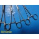 6X Symmetry 37-1081 Pilling 354721 354720 Miltex 24-3220 Pediatric Clamps~36358