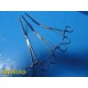6X Symmetry 37-1081 Pilling 354721 354720 Miltex 24-3220 Pediatric Clamps~36358