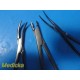 Codman 30-8082 Thoracic S Needle Holder (Diamond Jaws) & Clip Applier Set~36360