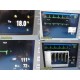 Siemens Drager Infinity Delta Monitor W/ Patient Leads & Power Supply ~ 36918
