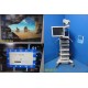 Conmed Linvatec VP8500 Video Cart W/ 6 Narow Shelves, Sec. Monitor & Boom~ 36410