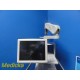 Conmed Linvatec VP8500 Video Cart W/ 6 Narow Shelves, Sec. Monitor & Boom~ 36410