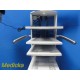 Conmed Linvatec VP8500 Video Cart W/ 6 Narow Shelves, Sec. Monitor & Boom~ 36410