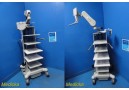 Conmed Linvatec VP8500 Endoscopy Cart (WIDE & NARROW SHELVES 2:3 ) W/ Arm ~36975