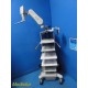 Conmed Linvatec VP8500 Endoscopy Cart (WIDE & NARROW SHELVES 2:3 ) W/ Arm ~36975
