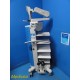 Conmed Linvatec VP8500 Endoscopy Cart (WIDE & NARROW SHELVES 2:3 ) W/ Arm ~36975