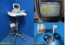 Verathon BVI9400 Bladder Scanner W/ Probe, Batteries, Charger & Roll Stand~36986