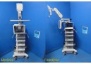 Conmed Linvatec VP8500 Video Cart W/ Narrow Shelves, Articulating Arm &LCD~36411