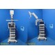 Conmed Linvatec VP8500 Video Cart W/ Narrow Shelves, Articulating Arm &LCD~36411