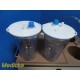 Berkeley SV-10 Synevac Surgical Suction Pump W/ 2X Canisters & Foot Pedal ~36440