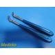 2X Medtronic 875-149 Blade Handles for TrimLine ACDF Retractor Set ~ 37525
