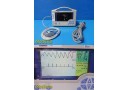 CASMED 750C-2MS Masimo SpO2 / CO2 Patient Monitor W/ SpO2 Sensor & Clamp~37060