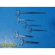 Miltex Surgical Forceps Set – 6Pc | Bainbridge, Mixter, Rochester-Pean ~ 37044