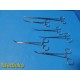 Miltex Surgical Forceps Set – 6Pc | Bainbridge, Mixter, Rochester-Pean ~ 37044