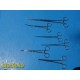 Miltex Surgical Forceps Set – 6Pc | Bainbridge, Mixter, Rochester-Pean ~ 37044
