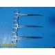 Miltex Surgical Forceps Set – 6Pc | Bainbridge, Mixter, Rochester-Pean ~ 37044