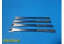 4X Jarit CINELLI Double-Guarded Osteotomes | 12mm & 14mm | STR | OL 6¼" ~ 37122