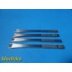 4X Jarit CINELLI Double-Guarded Osteotomes | 12mm & 14mm | STR | OL 6¼" ~ 37122