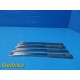 4X Jarit CINELLI Double-Guarded Osteotomes | 12mm & 14mm | STR | OL 6¼" ~ 37122