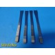 4X Jarit CINELLI Double-Guarded Osteotomes | 12mm & 14mm | STR | OL 6¼" ~ 37122