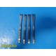 4X Jarit CINELLI Double-Guarded Osteotomes | 12mm & 14mm | STR | OL 6¼" ~ 37122