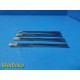 4X Jarit CINELLI Double-Guarded Osteotomes | 12mm & 14mm | STR | OL 6¼" ~ 37122