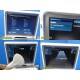 Mindray DP-50 Ultrasound System W/ 2X Probes, Sony Printer & Mobile Cart ~ 37123