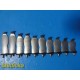 V. Mueller NL9215 Caspar Counter Collis Retractor W/ 10 Blade Pairs & Case~37556