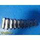 V. Mueller NL9215 Caspar Counter Collis Retractor W/ 10 Blade Pairs & Case~37556