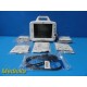 GE Dash 3000 Monitor (CO2 NBP EKG Masimo SpO2 Print) W/ NEW Patient Leads ~37221