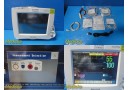 Philips MP30 (M8002A) Anesthesia Monitor W/ MMS Module & NEW Leads ~ 37222