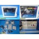 2011 Philips MP70 (M8007A) Patient Monitor W/ MMS+Print Modules & Leads ~ 37215