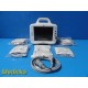 GE Dash 3000 (NBP,Temp,SpO2,ECG,CO2 Print) Patient Monitor W/ NEW Leads ~ 37212