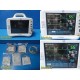 2010 GE Dash 3000 (NBP,Temp,SpO2,ECG,CO2) Patient Monitor W/ NEW Leads ~ 37181
