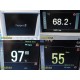 Datascope Passport 2 (Masimo SpO2 ECG NBP T/Print) Colored Monitor & Leads~37183