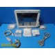 2011 Philips MP70 (M8007A) Patient Monitor W/ MMS Module & NEW Leads ~ 37186